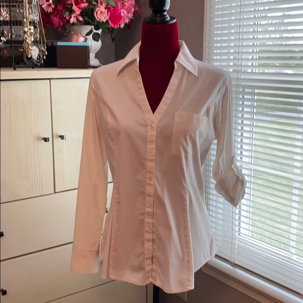 Button down tapered shirt Express